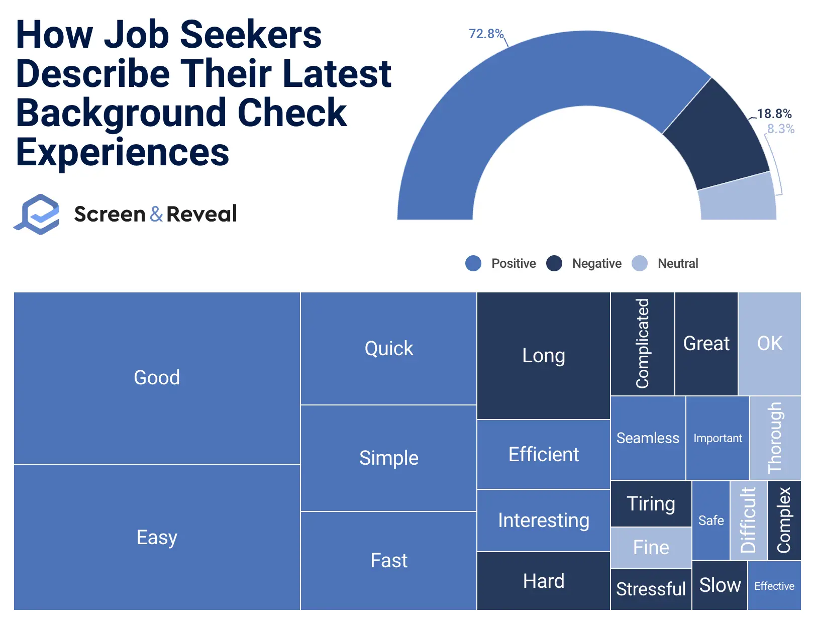 How Job Seekers Describe Their Latest Background Check Experiences (1)
